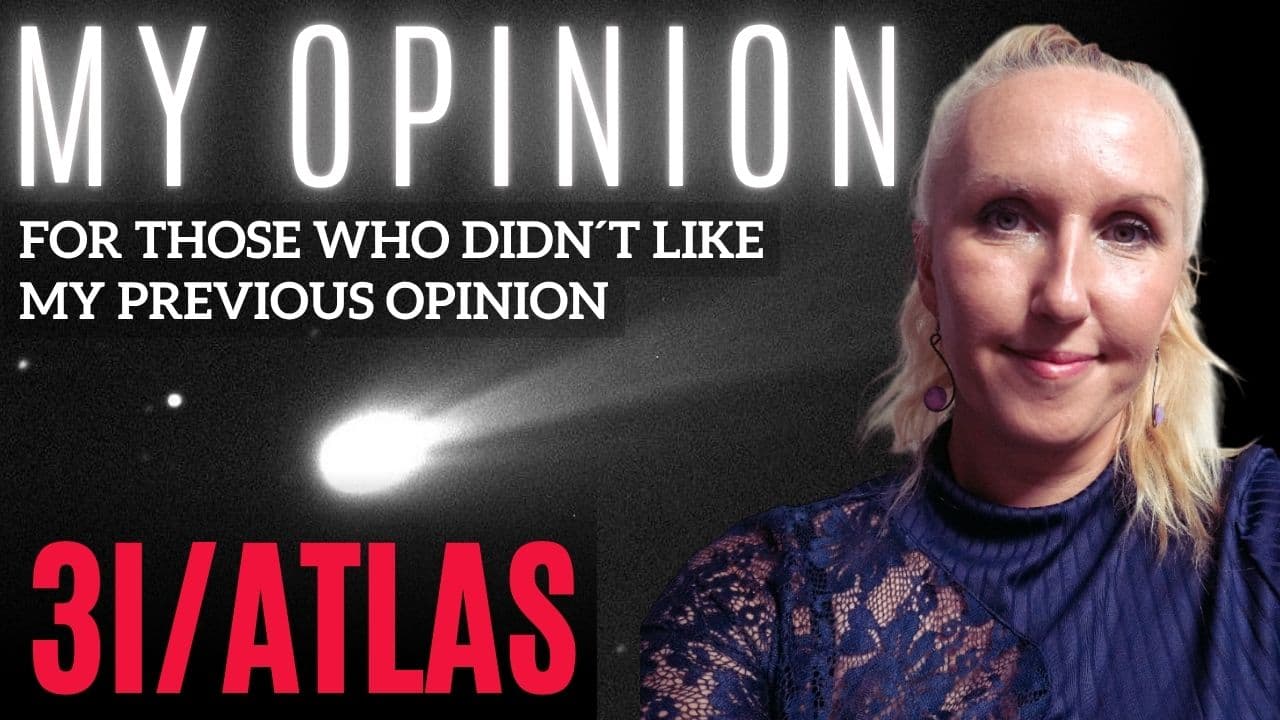 3I/Atlas是彗星还是外星飞船？我的看法