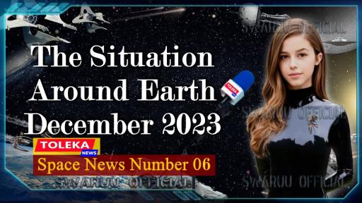地球周边太空态势，2023年12月。