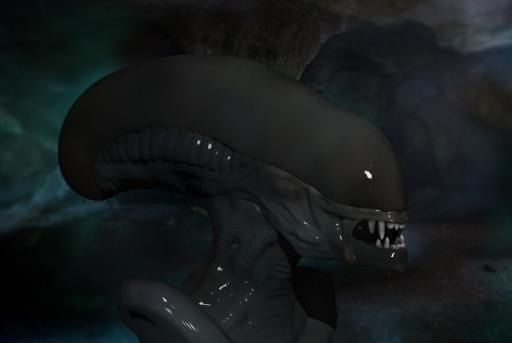 外星生物学 - 潜伏者 - 能量幼虫 - 医疗舱  无视频